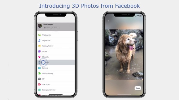 Facebook’s new 3D Photos use iPhone camera data to simulate depth