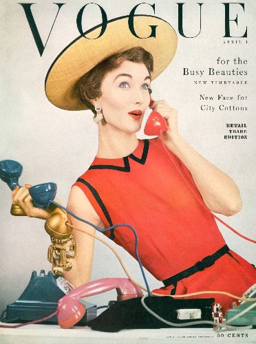 A 1953 Vogue Cover Takes On a Whole New Meaning Amidst the Coronavirus Pandemic