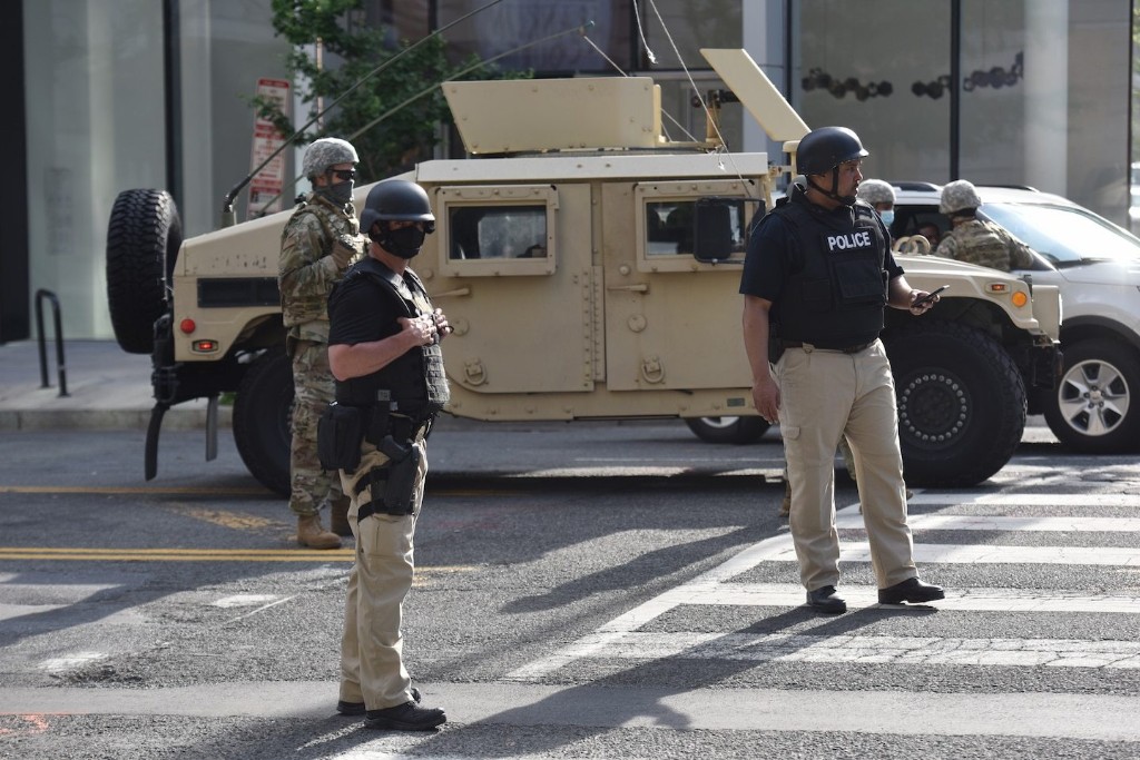 Humvees, helicopters and the National Guard: D.C. officials push back on show of federal force on city streets