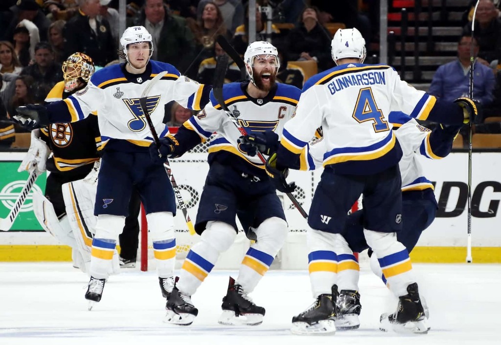 Blues Take Game 2 in OT
