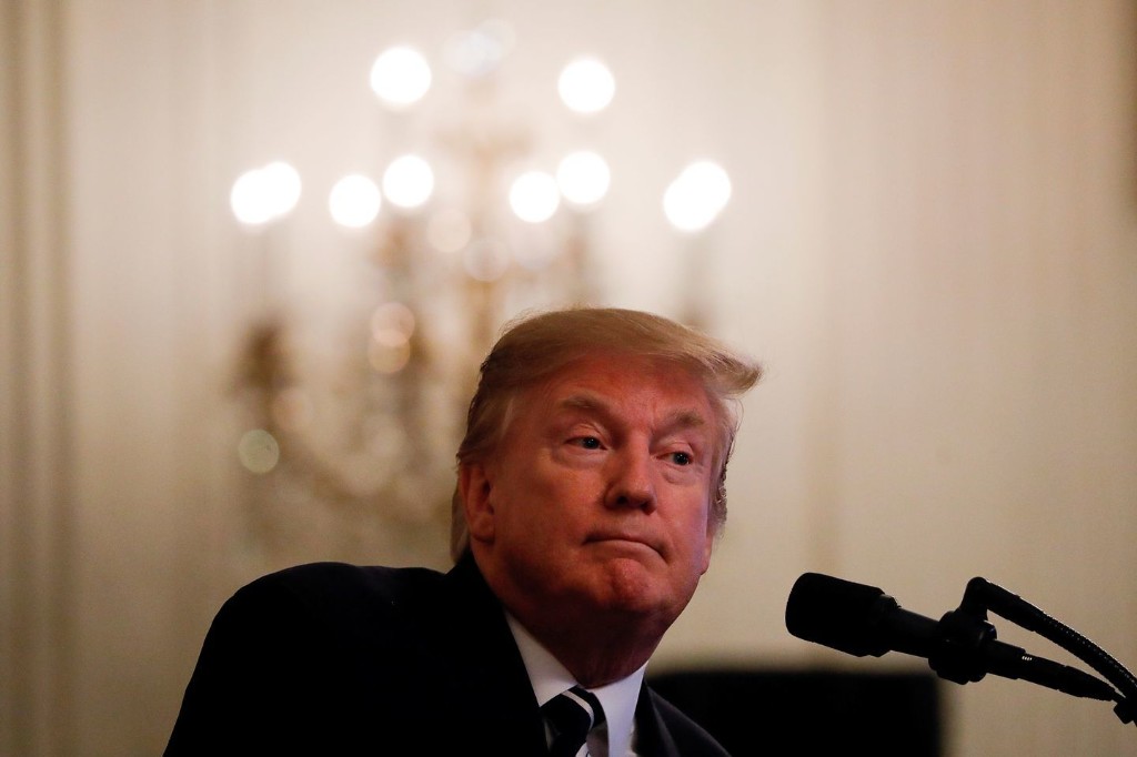 Trump seems to be transparently mad