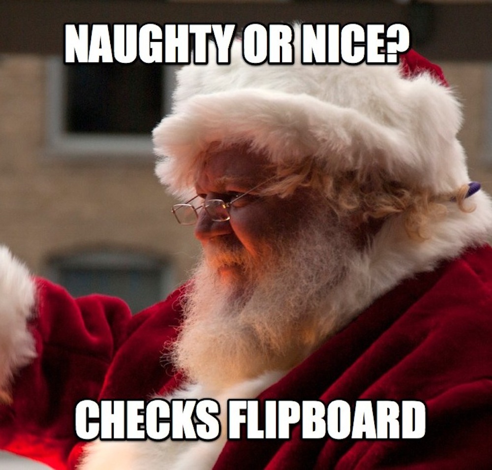 Santa.checksflipboard
