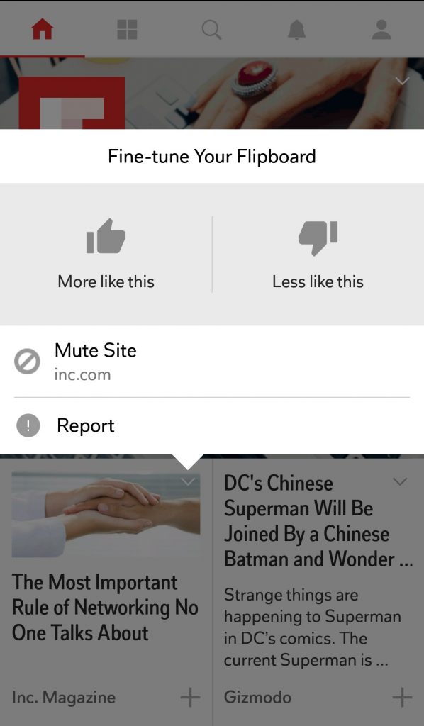 Fine-tune your Flipboard experience