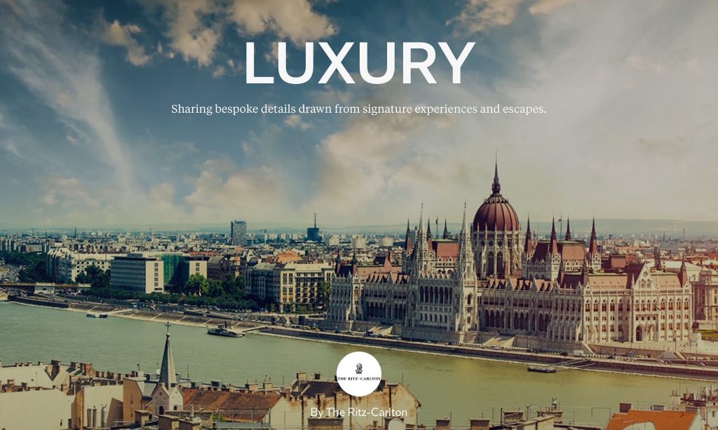 The cover of Ritz-Carlton's Luxury magazine on Flipboard