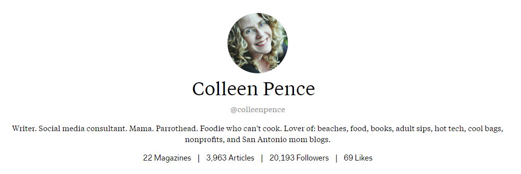 Colleen Pence Bio