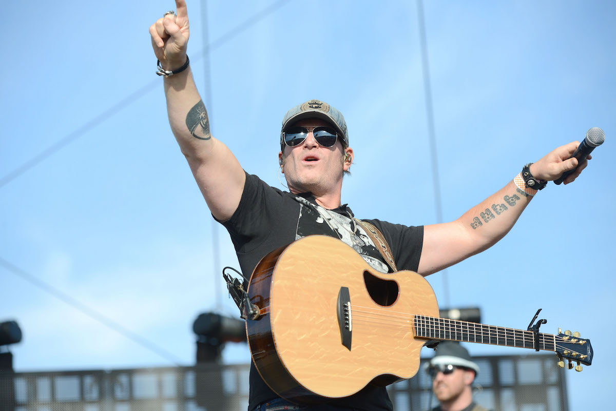 Country music singer Jerrod Niemann performs onstage during day 3 of the Stagecoach Music Festival at The Empire Polo Club on April 26, 2015 in Indio, California. Scott Dudelson/FilmMagic