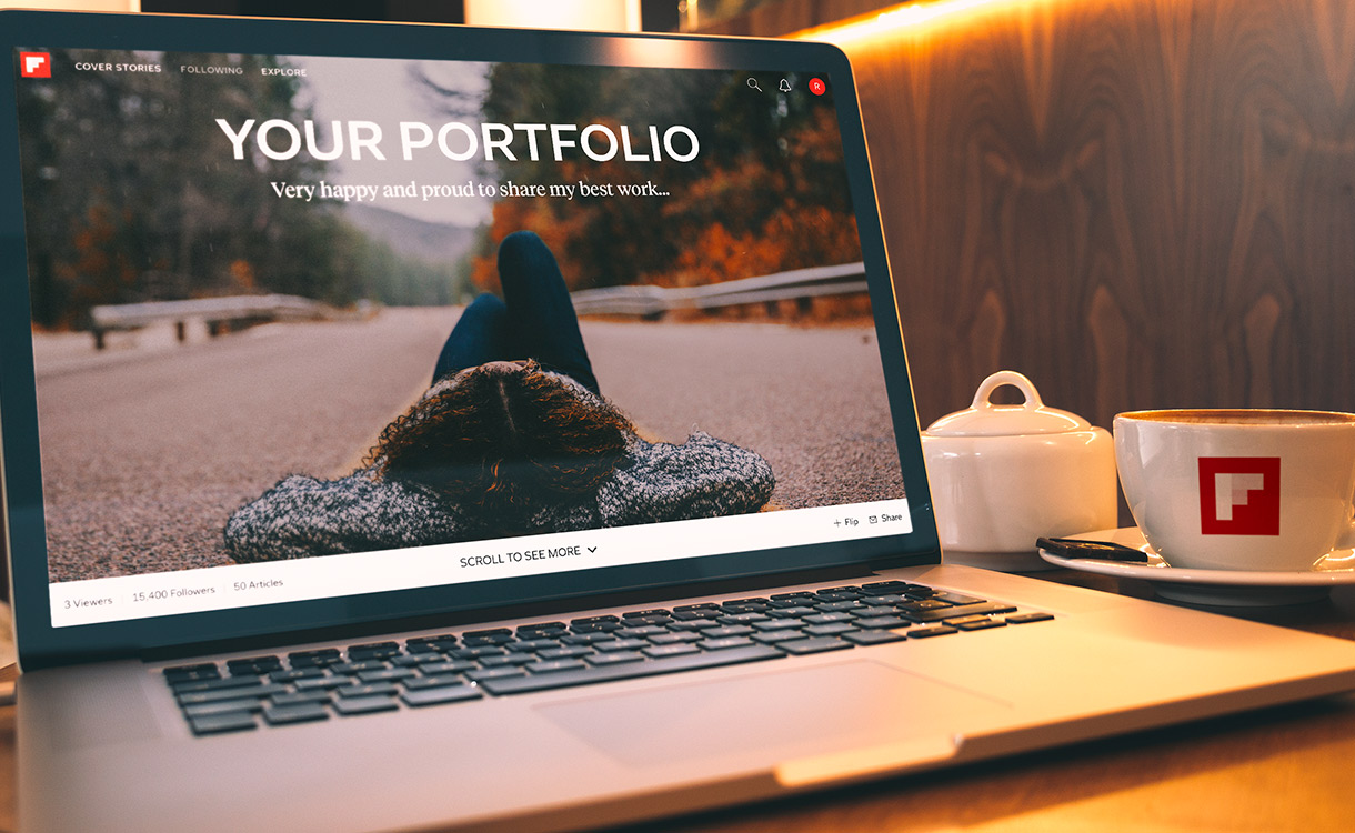 Create a portfolio on Flipboard