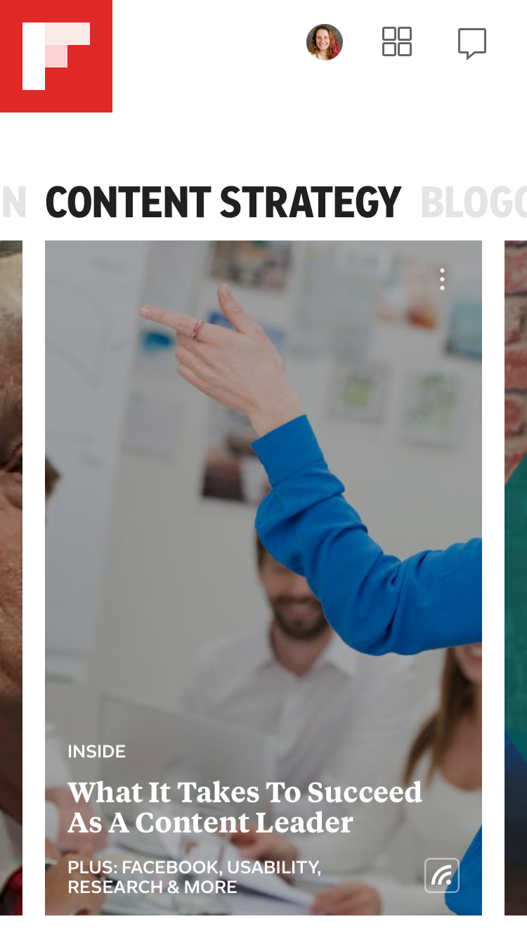 Content Strategy Custom Smart Flipboard Magazine