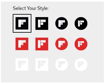 Follow Button on Flipboard