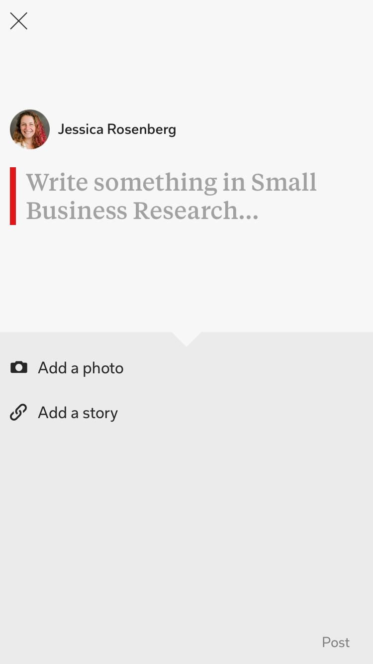 Composefeature on Flipboard