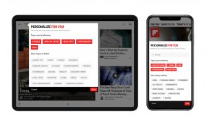 Personalize Flipboard